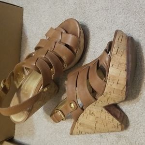 Michael Kors wedge sandals